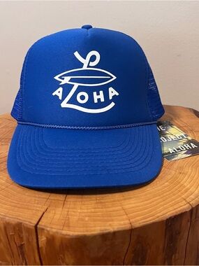 Vintage Aloha Project Surfer Mesh Corded Trucker Hat - Nissun Taiwan